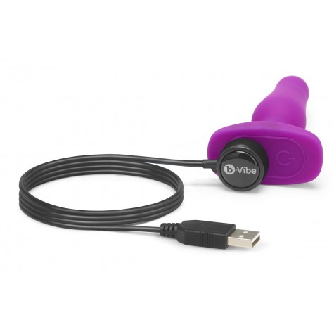 Анальная вибропробка NOVICE REMOTE CONTROL PLUG FUCHSIA - 10,2 см.